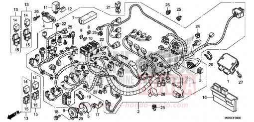 WIRE HARNESS NC700DD de 2013